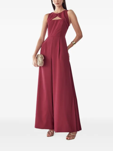 BWLDR cut-out wide-leg jumpsuit Red BW03247