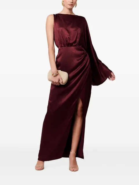 SÁVEL one-shoulder maxi dress Red SA01885