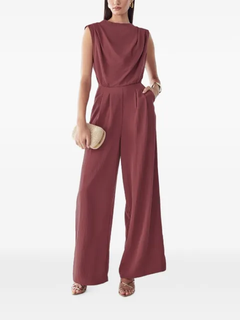 BWLDR Bailey pleated jumpsuit Pink BW03407