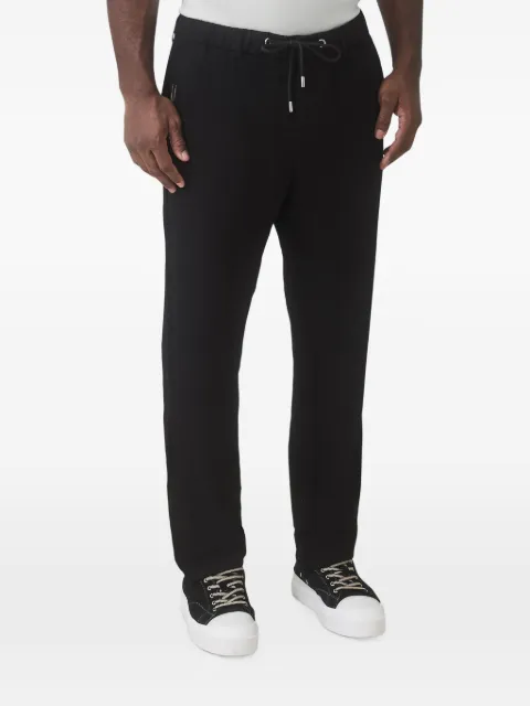 MAUVAIS drawstring-waistband trousers Black MAUSS2402FRT