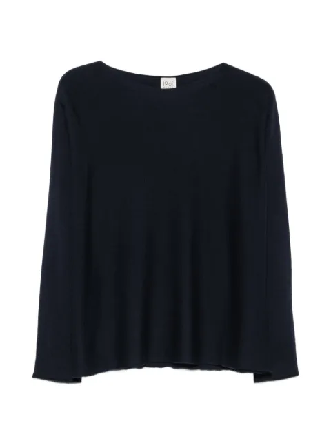 19.61 MILANO fine-knit sweater Blue EM116AM0255