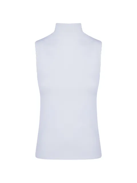 TWINSET Knitted top with crochet details White 262TP3034