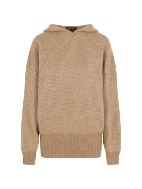 Loro Piana Azalea hoodie Neutrals FRW1413