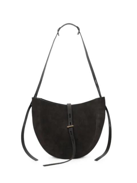MINOBOSSI small Lizzie suede shoulder bag Brown LIZZIESUEDEC701