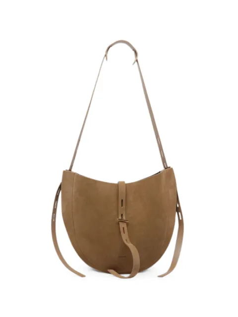 MINOBOSSI small Lizzie suede shoulder bag Neutrals LIZZIESUEDEC1202