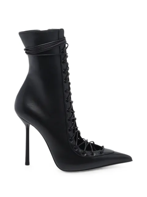 Le Silla Colette lace-up ankle boots Black 4249B100MBPP377