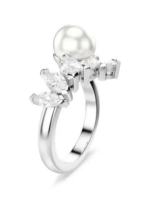 Swarovski Mesmera crystal-embellished open ring Silver 5748011