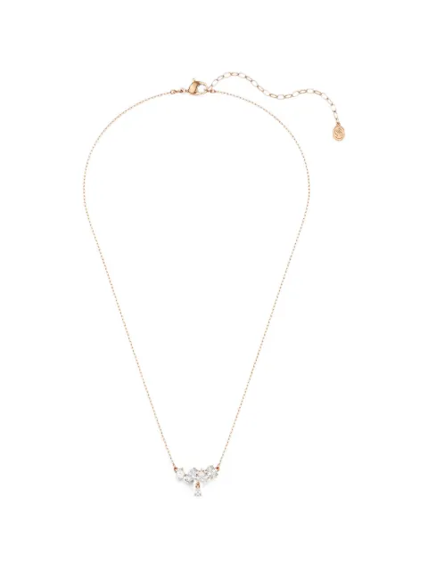 Swarovski Mesmera crystal-embellished drop necklace Pink 5747996