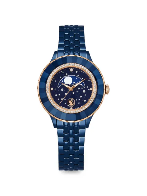 Swarovski Octea moon 43mm watch Blue 5743701