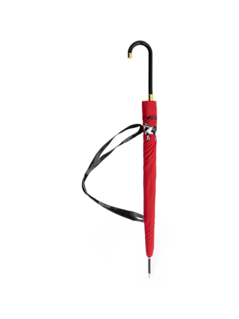 Moschino cow-print umbrella Red 9060AUTO