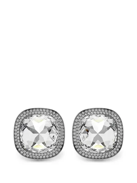 Swarovski crystal-embellished clip-on earrings Silver 5751325
