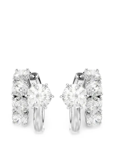 Swarovski Matrix hoop earrings Silver 5753572