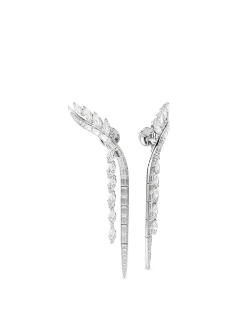 Swarovski Mesmera crystal-embellished drop earrings Silver 5753675