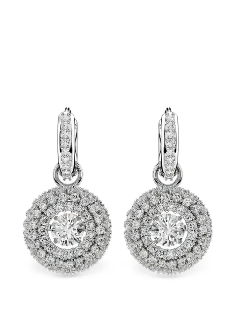 Swarovski crystal-embellished drop earrings Silver 5738193