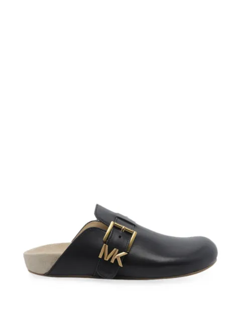 Michael Michael Kors Greer buckle-detail mules Black 40T6GRFP1L001