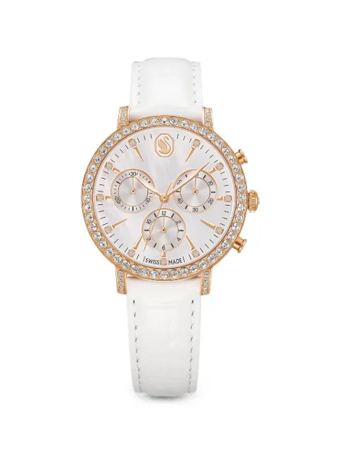 Swarovski round 36mm watch White 5754536