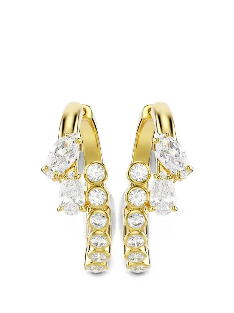 Swarovski Mesmera crystal-embellished hoop earrings Gold 5761975