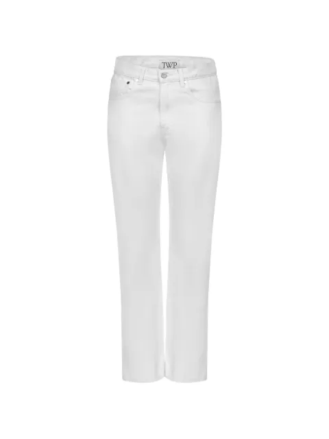TWP Kent St Jean straight-leg jeans White 20116W516