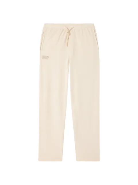 American Vintage Fuxow embroidered-logo track pants Neutrals MFUX05A