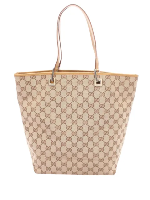 Gucci Pre-Owned 2000-2015 GG Canvas tote bag Brown WNHY9TS3L3XAKRT1