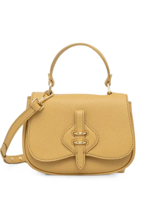 Coccinelle grainy leather shoulder bag Yellow E5U7F580101