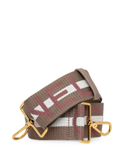 Coccinelle logo-jacquard bag strap Brown E3Q2A68C501