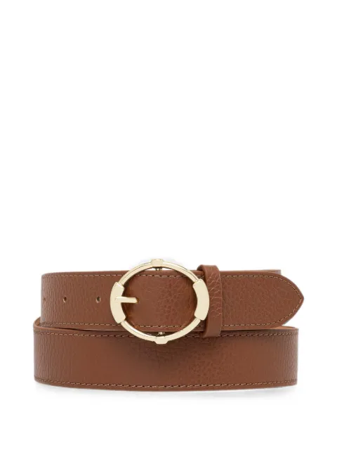 Coccinelle Marlie grained-leather belt Brown E3UU5110601