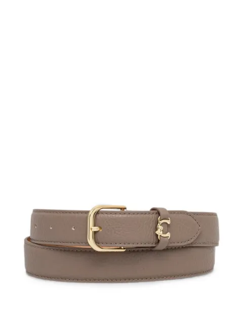 Coccinelle grained leather belt Brown E3SSL112301