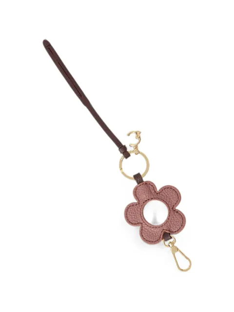 Coccinelle flower-motif mirror keyring Red E2VPI410101