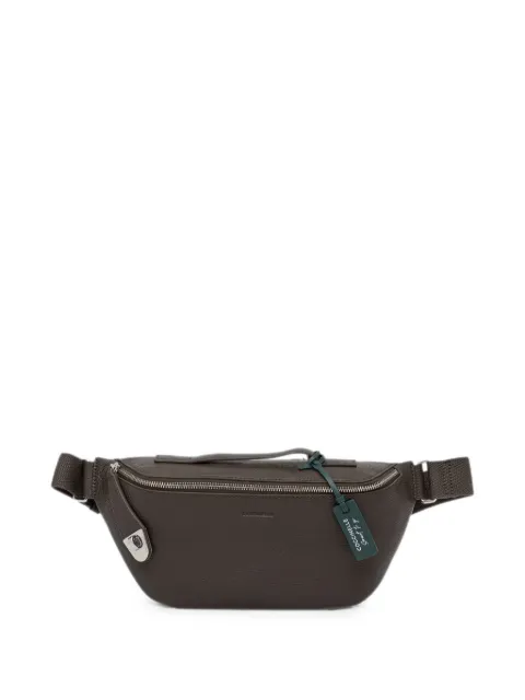 Coccinelle grained leather belt bag Brown E1VM5870201
