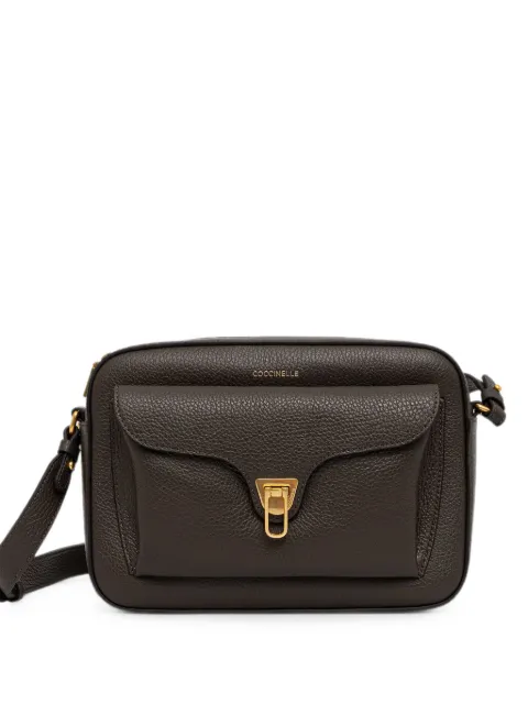 Coccinelle Large Beat leather shoulder bag Brown E1MF6150601