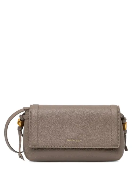 Coccinelle mini Coccinelle Thess grainy leather shoulder bag Grey E5VCA550101