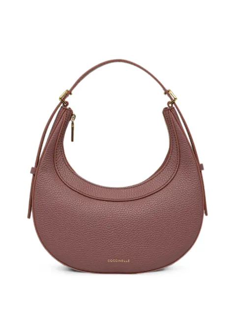 Coccinelle mini Coccinelle Whisper grained leather tote bag Pink E5PIP530101