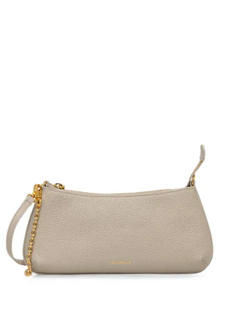 Coccinelle grained leather shoulder bag Neutrals E5VG5520101