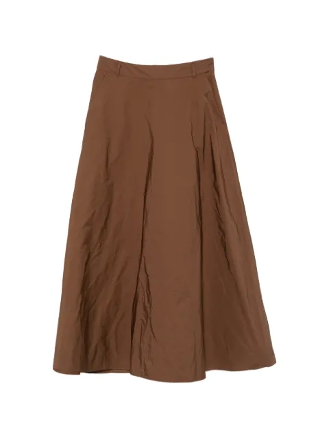 'S Max Mara belt-loops flared maxi skirt Brown 2629106031600