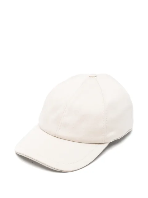 Eleventy panelled curved-peak baseball cap Neutrals N77CPLN29TES0N158