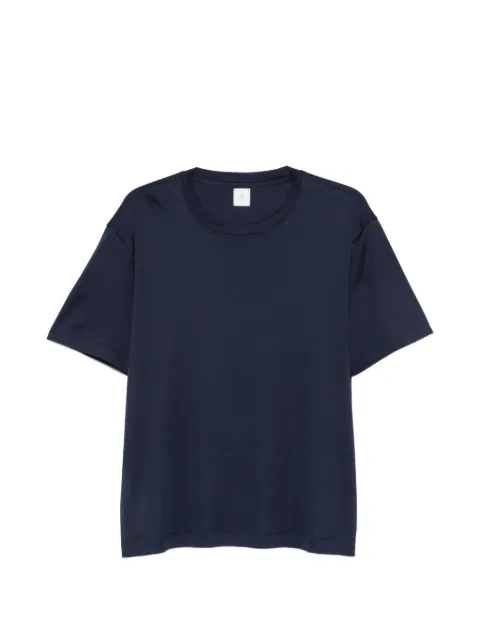 Eleventy crew-neck short-sleeve T-shirt Blue N75TSHN06TES0M102