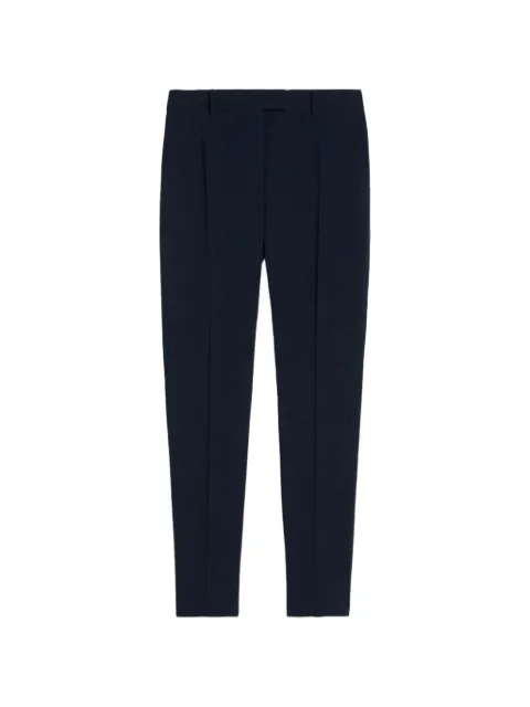Max Mara Jerta pressed-crease tailored trousers Blue 2626136035600