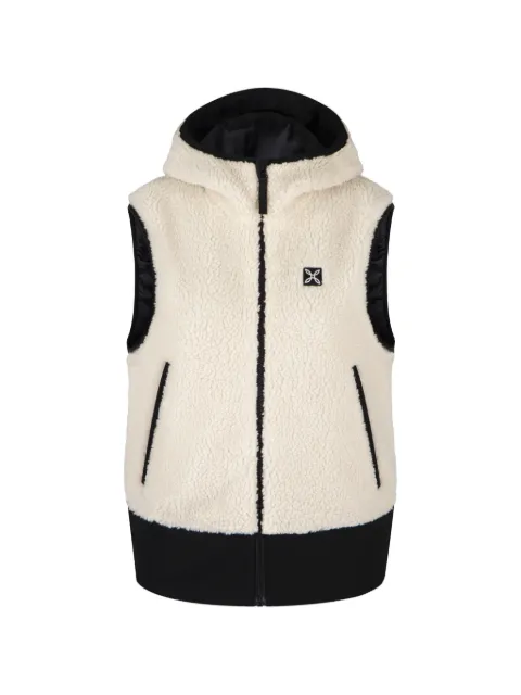 MONTURA fleece-texture hooded jacket Neutrals MVVC77W