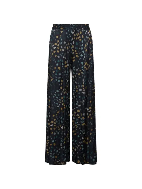 Marella abstract-print palazzo pants Black 2623136181200