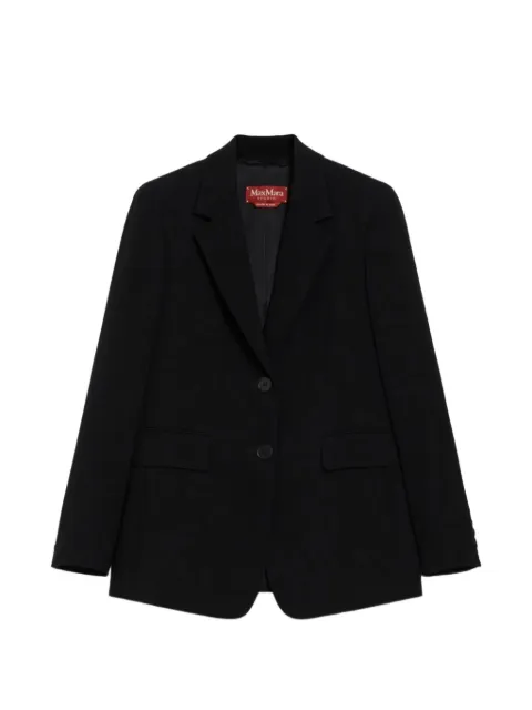 Max Mara Cady single-breasted blazer Black 2626046055600