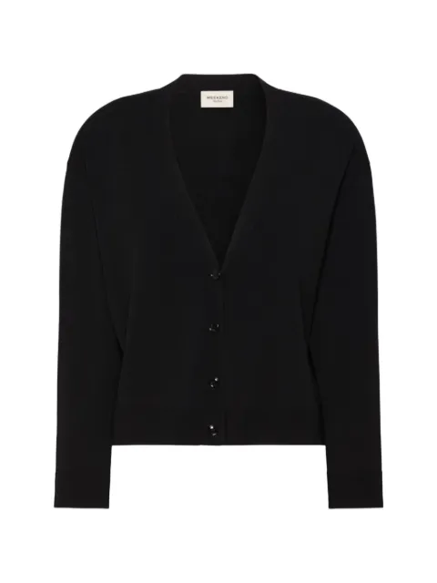 Weekend Max Mara BOARIO V-neck button-down cardigan Black 2625346021600