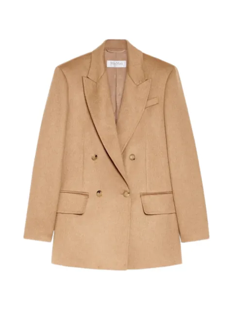Max Mara Olimpia double-breasted blazer Neutrals 2621046012600