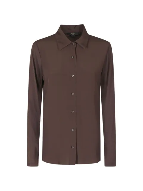 Seventy long-sleeve button-down shirt Brown MJ1929890180