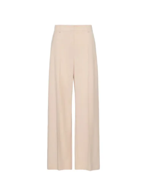 Weekend Max Mara wool palazzo trousers Neutrals 2625136061600