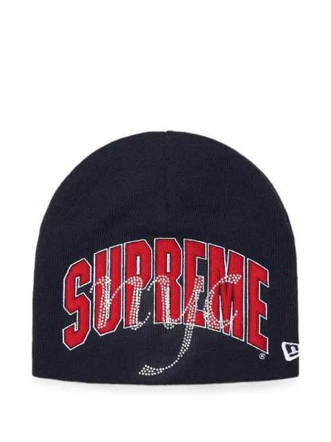 Supreme New Era® rhinestone-embellished beanie hat Blue SU27984