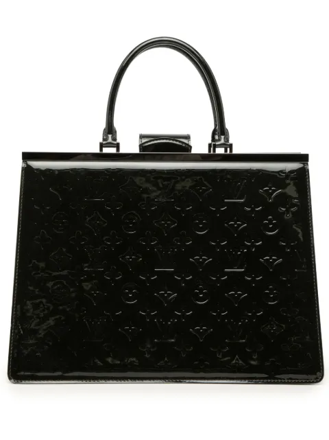 Louis Vuitton Pre-Owned 2013 Monogram Vernis Deesse GM handbag Black TPA6Y711GNCNIE1F