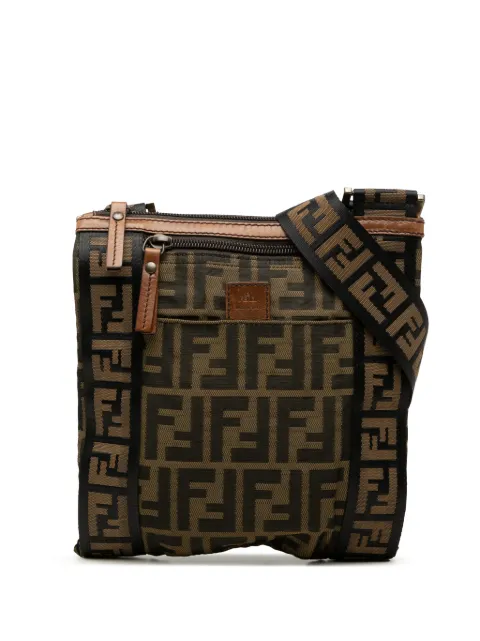 Fendi Pre-Owned 2000-2010 Zucca Canvas crossbody bag Brown MF4YH0J6LBITBH5I