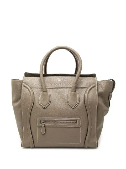 Celine Pre-Owned 2011 Mini Calfskin Luggage tote bag Brown 1X59EK4C5F5SJRGW