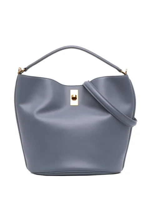Celine Pre-Owned 2023 Medium Smooth Calfskin 16 bucket bag Grey G0PCPKT21DJF7S1S